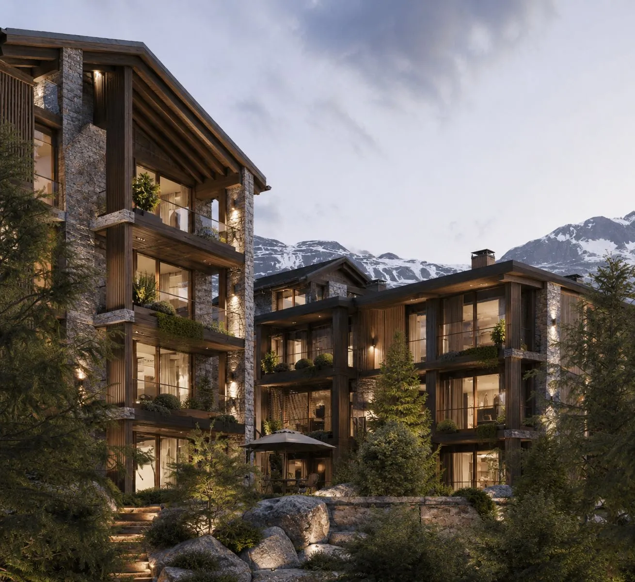 Equity Partners development and Andorra property view